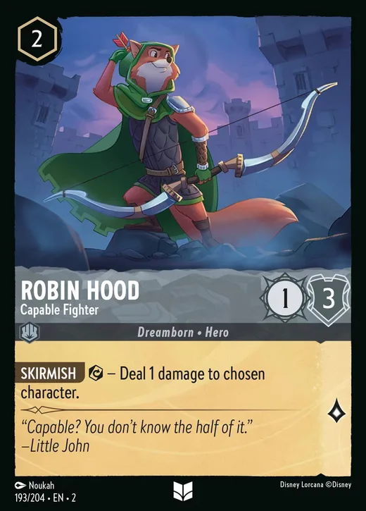 Robin Hood – Capable Fighter