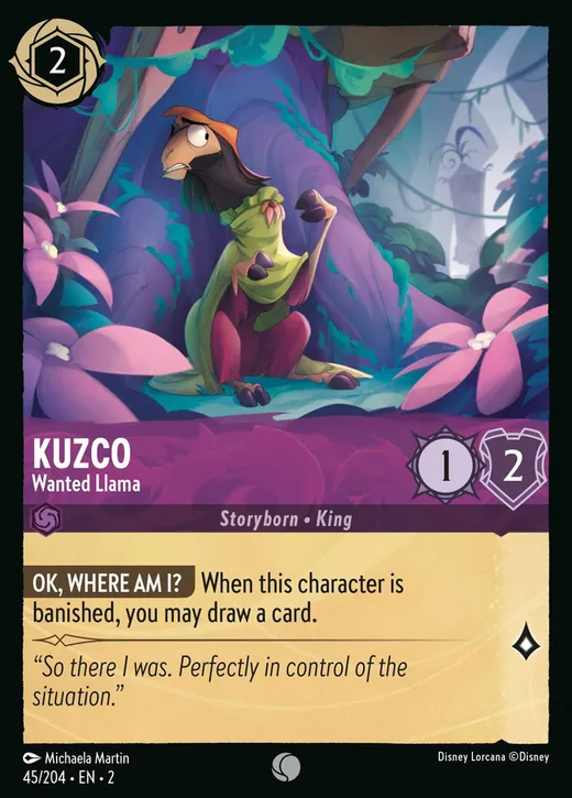 Kuzco – Wanted Llama