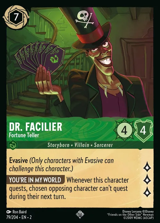 Dr. Facilier – Fortune Teller