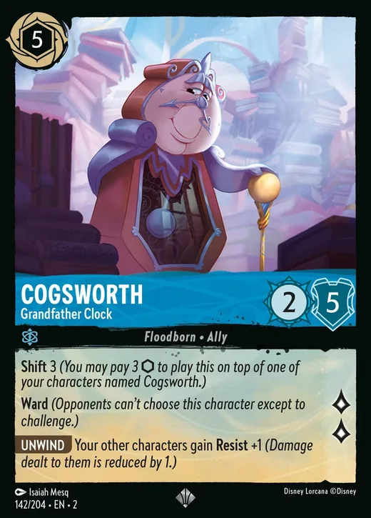 Cogsworth – Grandfather Clock