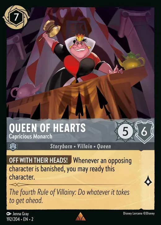 Queen of Hearts – Capricious Monarch