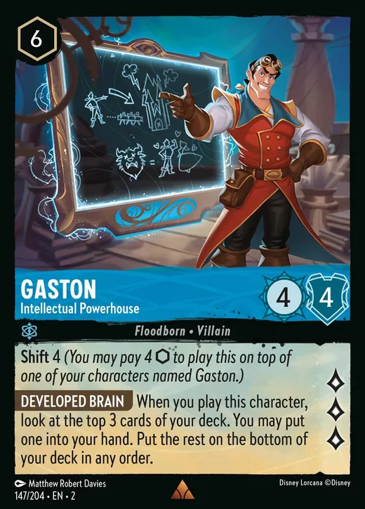 Gaston – Intellectual Powerhouse