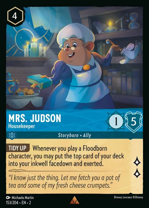 Mrs. Judson – Housekeeper