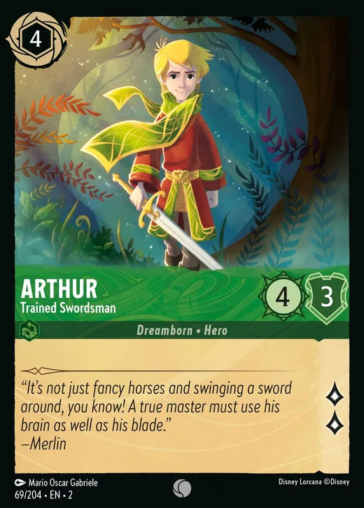 Arthur – Trained Swordsman