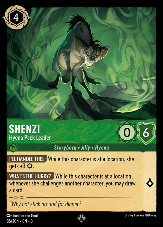 Shenzi – Hyena Pack Leader