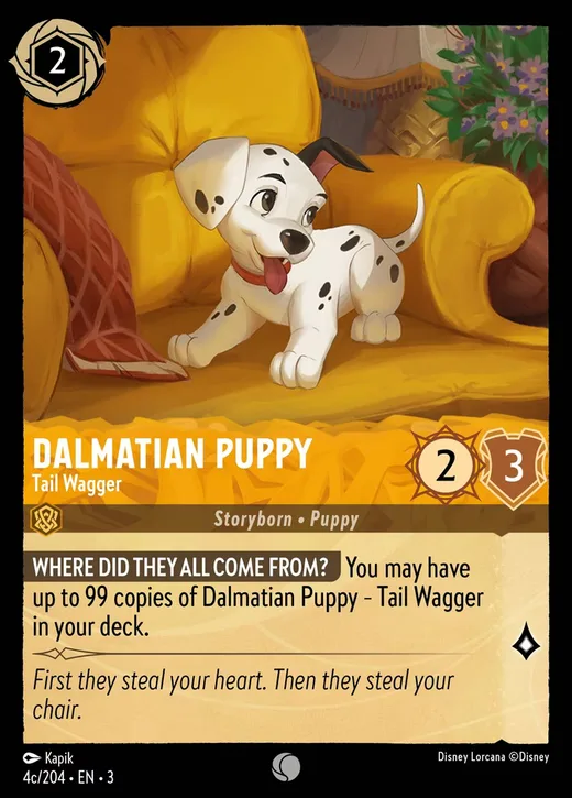 Dalmatian Puppy – Tail Wagger