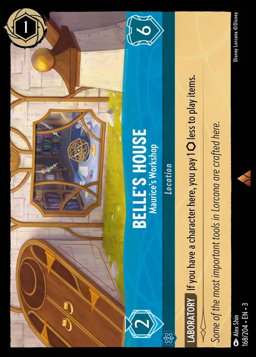 Belle's House – Maurice's Workshop