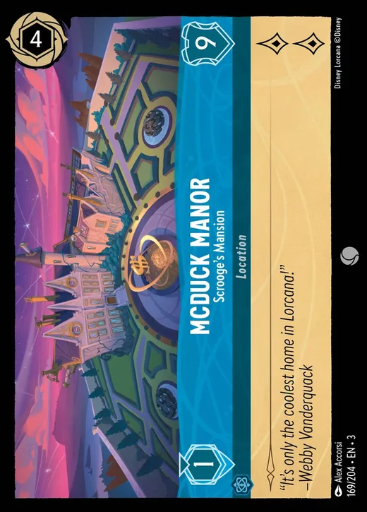 McDuck Manor – Scrooge's Mansion