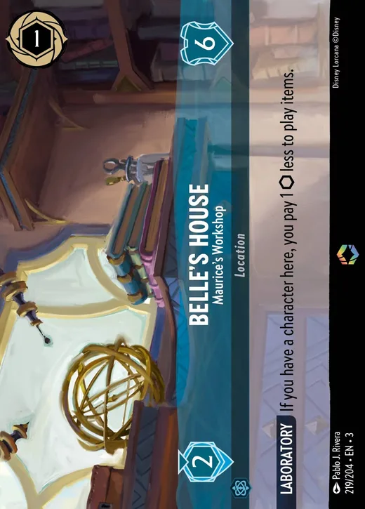 Belle's House – Maurice's Workshop