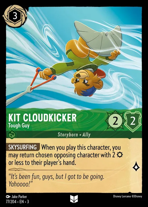 Kit Cloudkicker – Tough Guy