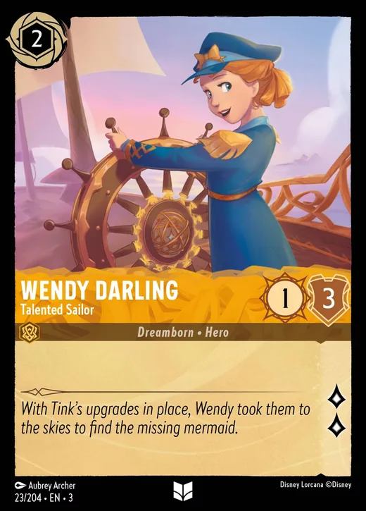Wendy Darling – Talented Sailor