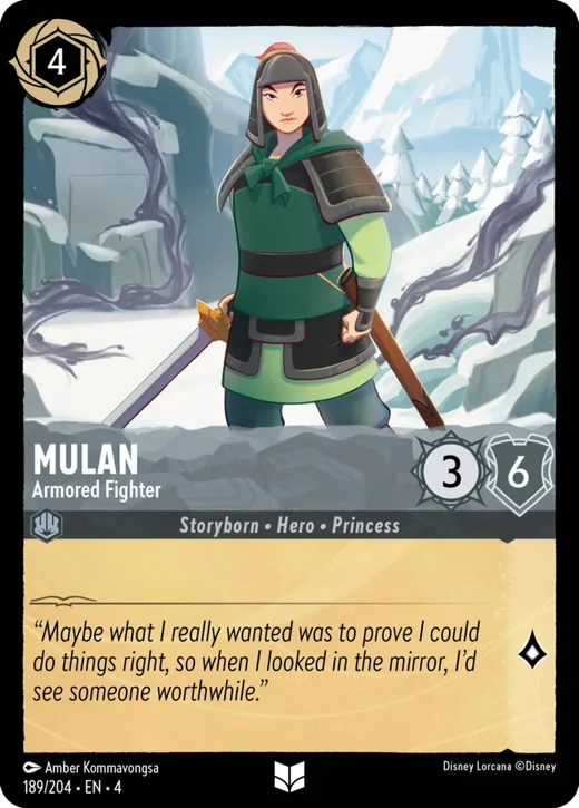 Mulan – Armored Fighter