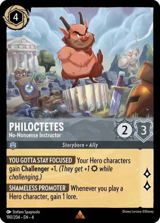 Philoctetes – No-Nonsense Instructor