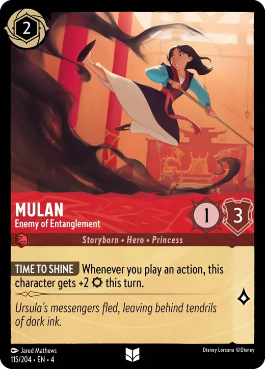Mulan – Enemy of Entanglement