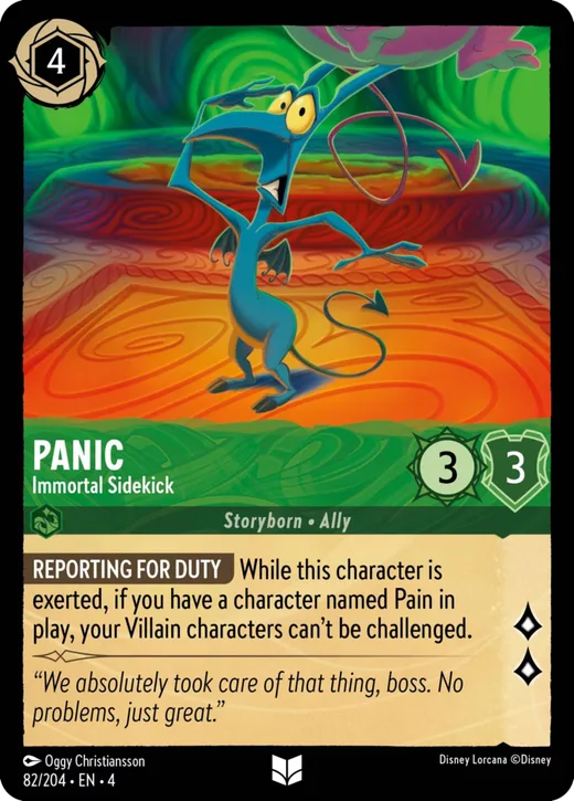 Panic – Immortal Sidekick