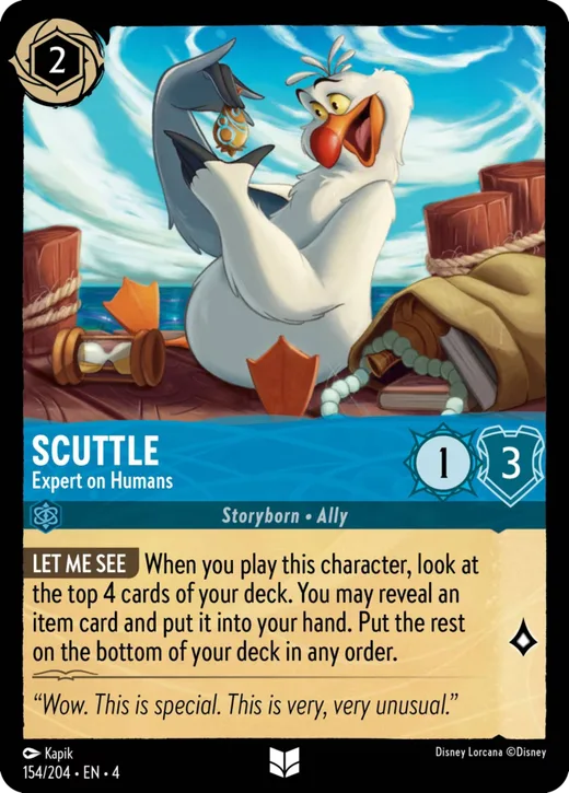 Scuttle – Expert on Humans
