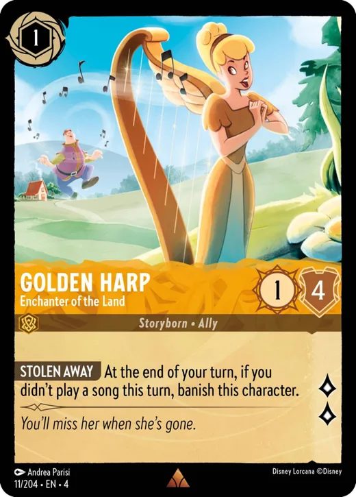 Golden Harp – Enchanter of the Land