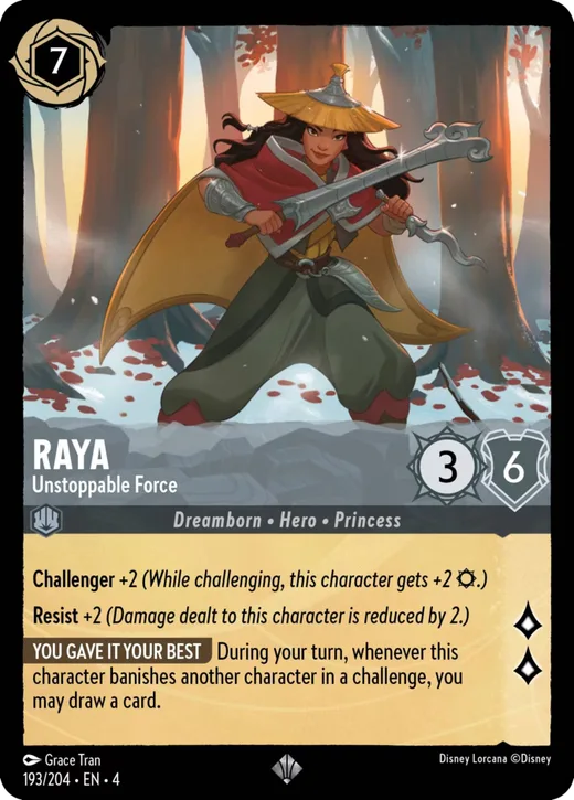 Raya – Unstoppable Force