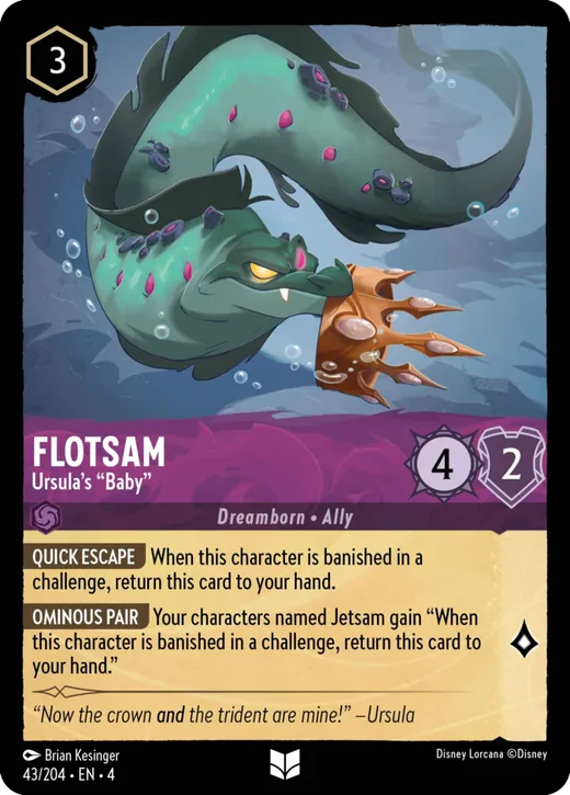 Flotsam – Ursula's "Baby"