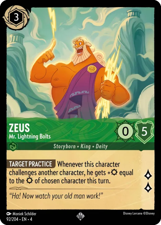 Zeus – Mr. Lightning Bolts