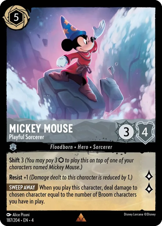 Mickey Mouse – Playful Sorcerer