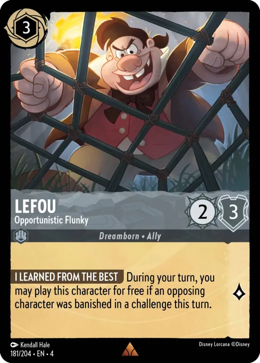 LeFou – Opportunistic Flunky