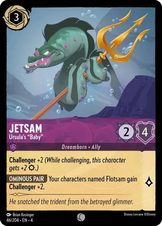 Jetsam – Ursula's "Baby"