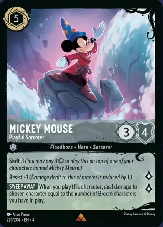 Mickey Mouse – Playful Sorcerer