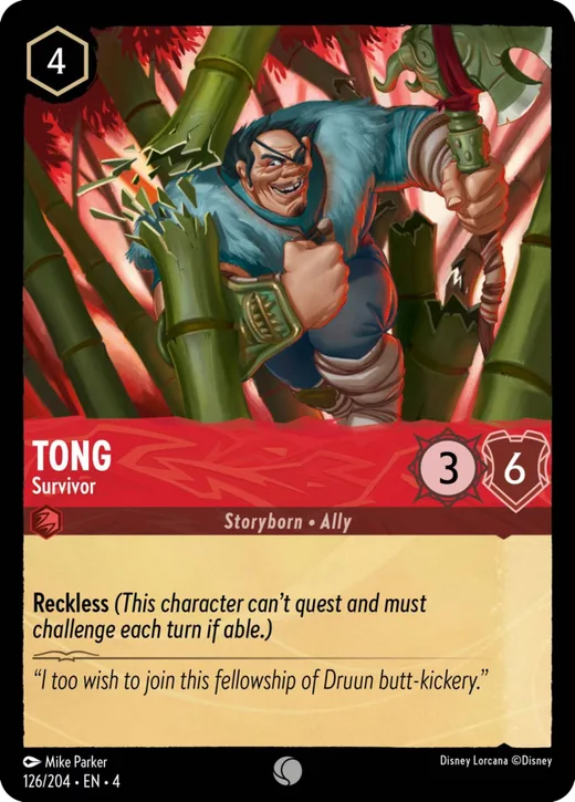 Tong – Survivor