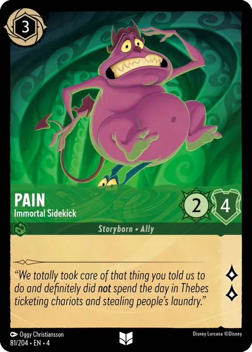 Pain – Immortal Sidekick