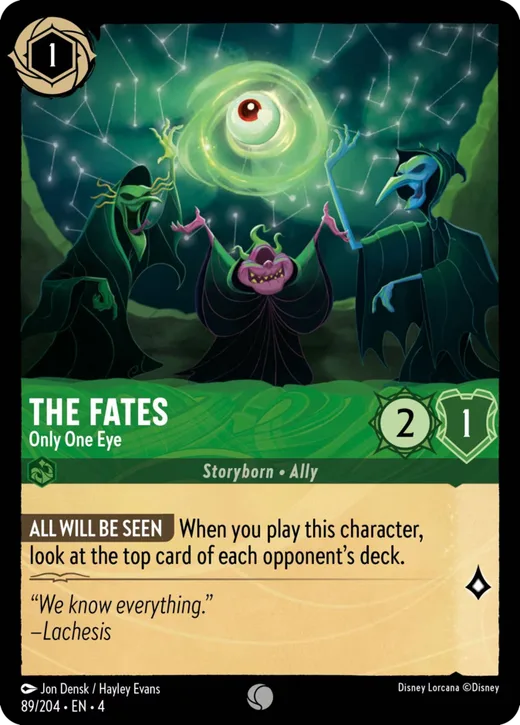 The Fates – Only One Eye