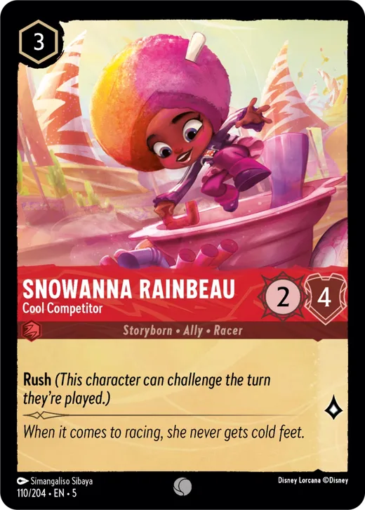 Snowanna Rainbeau – Cool Competitor