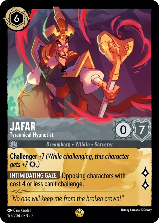 Jafar – Tyrannical Hypnotist