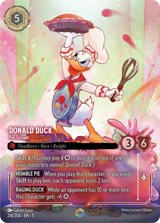 Donald Duck – Pie Slinger