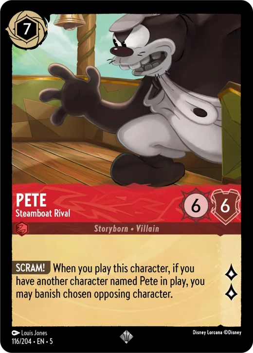 Pete – Steamboat Rival