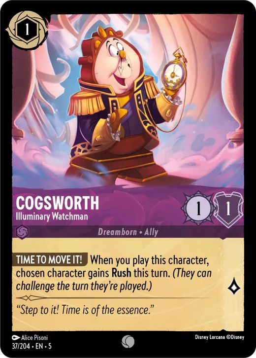 Cogsworth – Illuminary Watchman