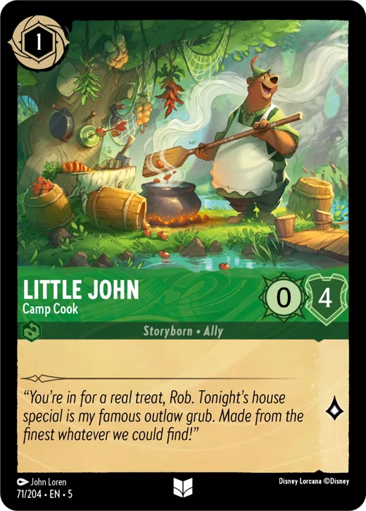 Little John – Camp Cook