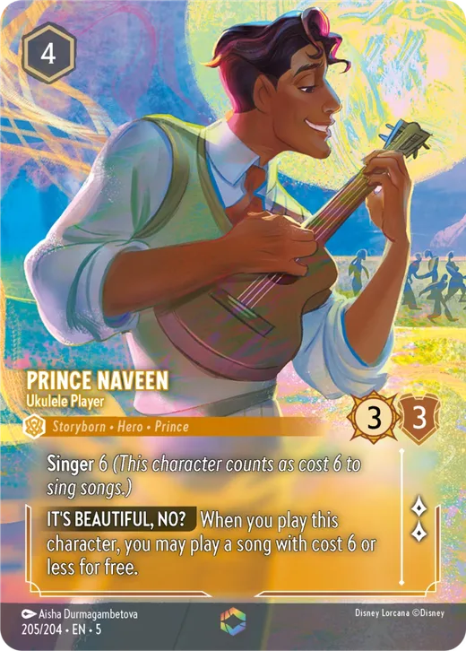 Prince Naveen – Ukulele Player