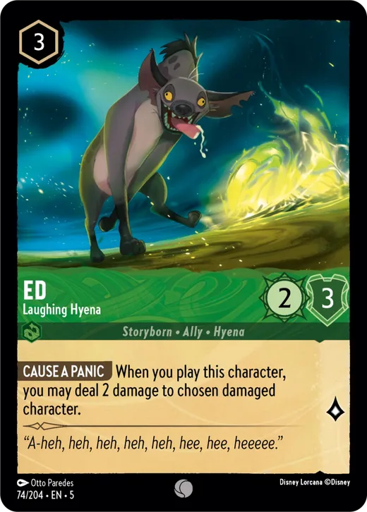Ed – Laughing Hyena
