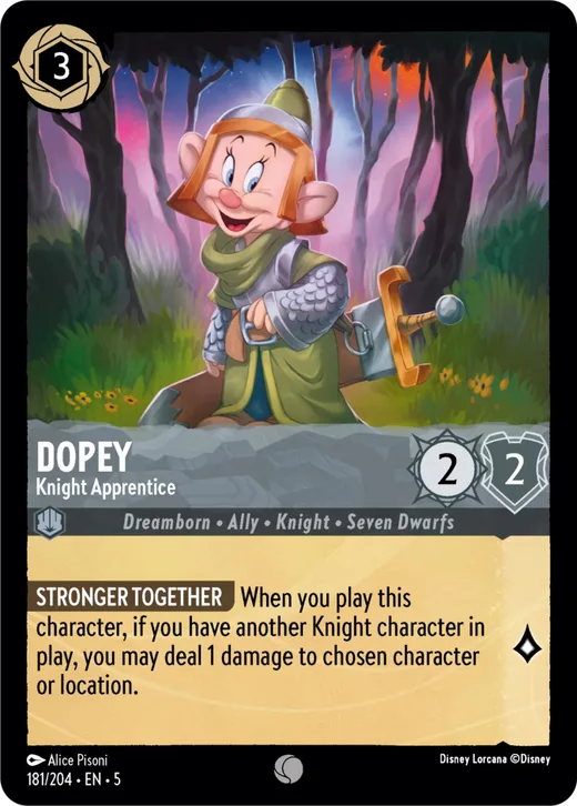 Dopey – Knight Apprentice