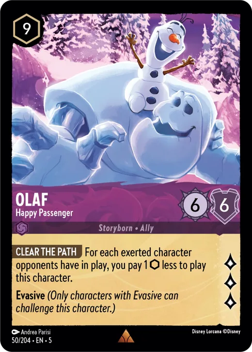 Olaf – Happy Passenger