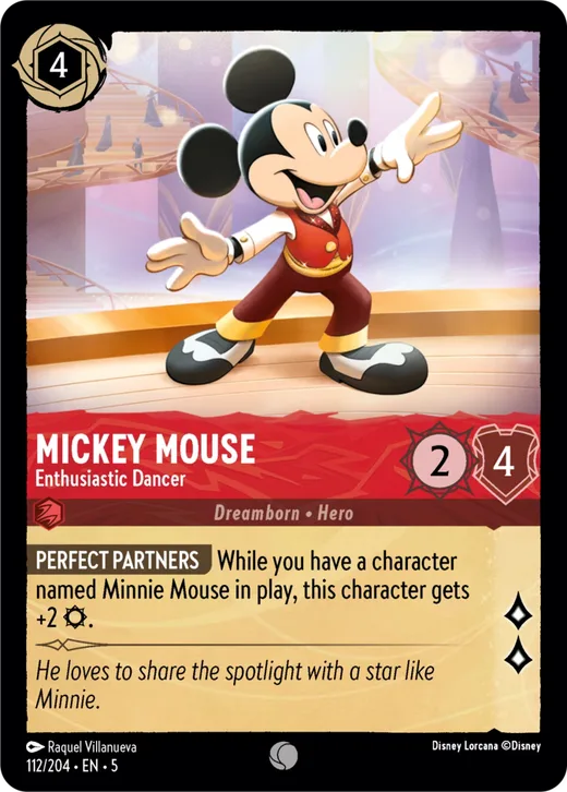 Mickey Mouse – Enthusiastic Dancer