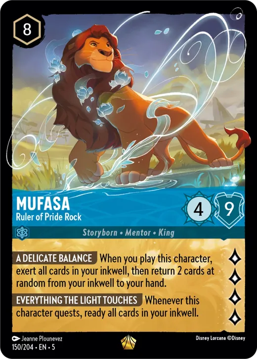 Mufasa – Ruler of Pride Rock