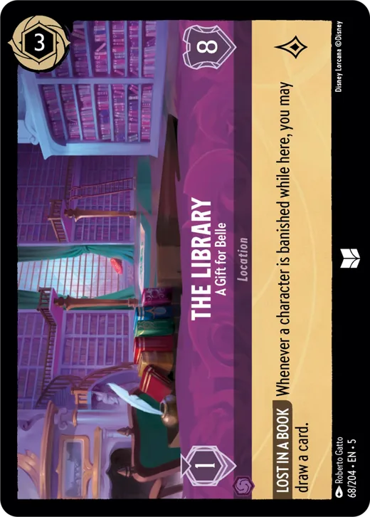 The Library – A Gift for Belle