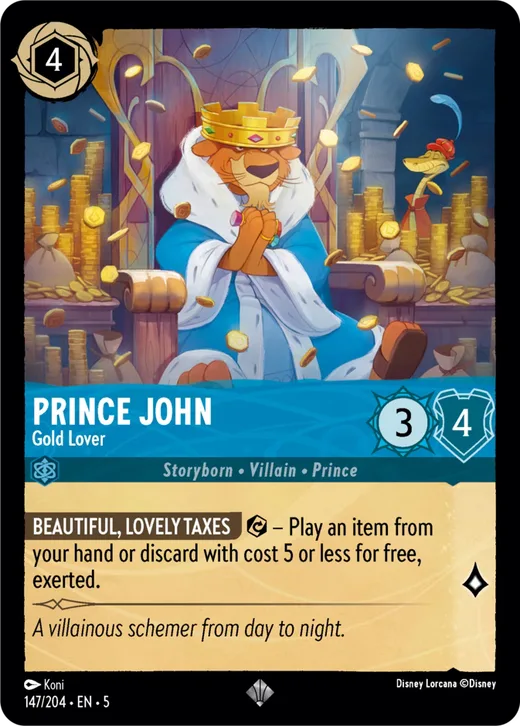 Prince John – Gold Lover