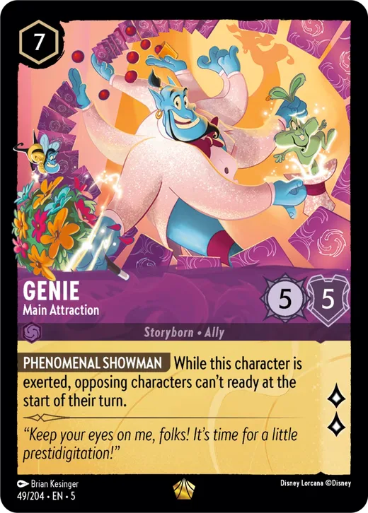 Genie – Main Attraction