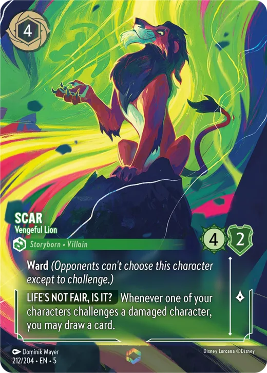 Scar – Vengeful Lion