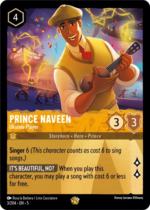 Prince Naveen – Ukulele Player