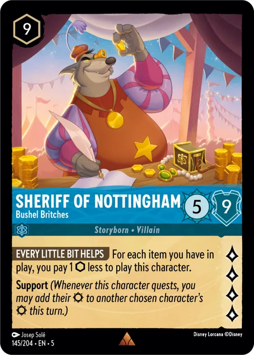 Sheriff of Nottingham – Bushel Britches