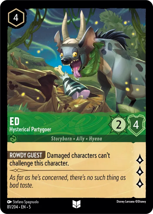 Ed – Hysterical Partygoer
